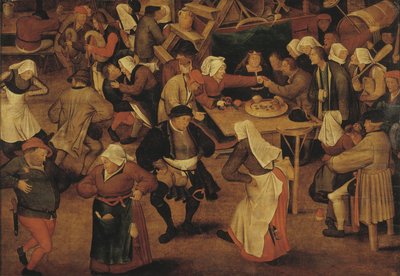 Der Hochzeitstanz von Pieter the Younger after Brueghel